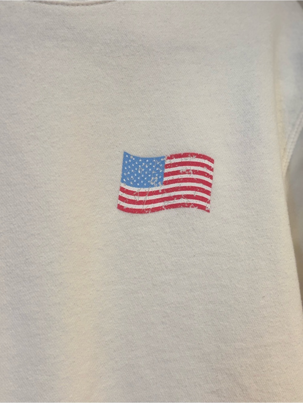 Living Fully Co Mallory Ervin I Love America Patriotic Crewneck Sweatshirt Small - Picture 3 of 8